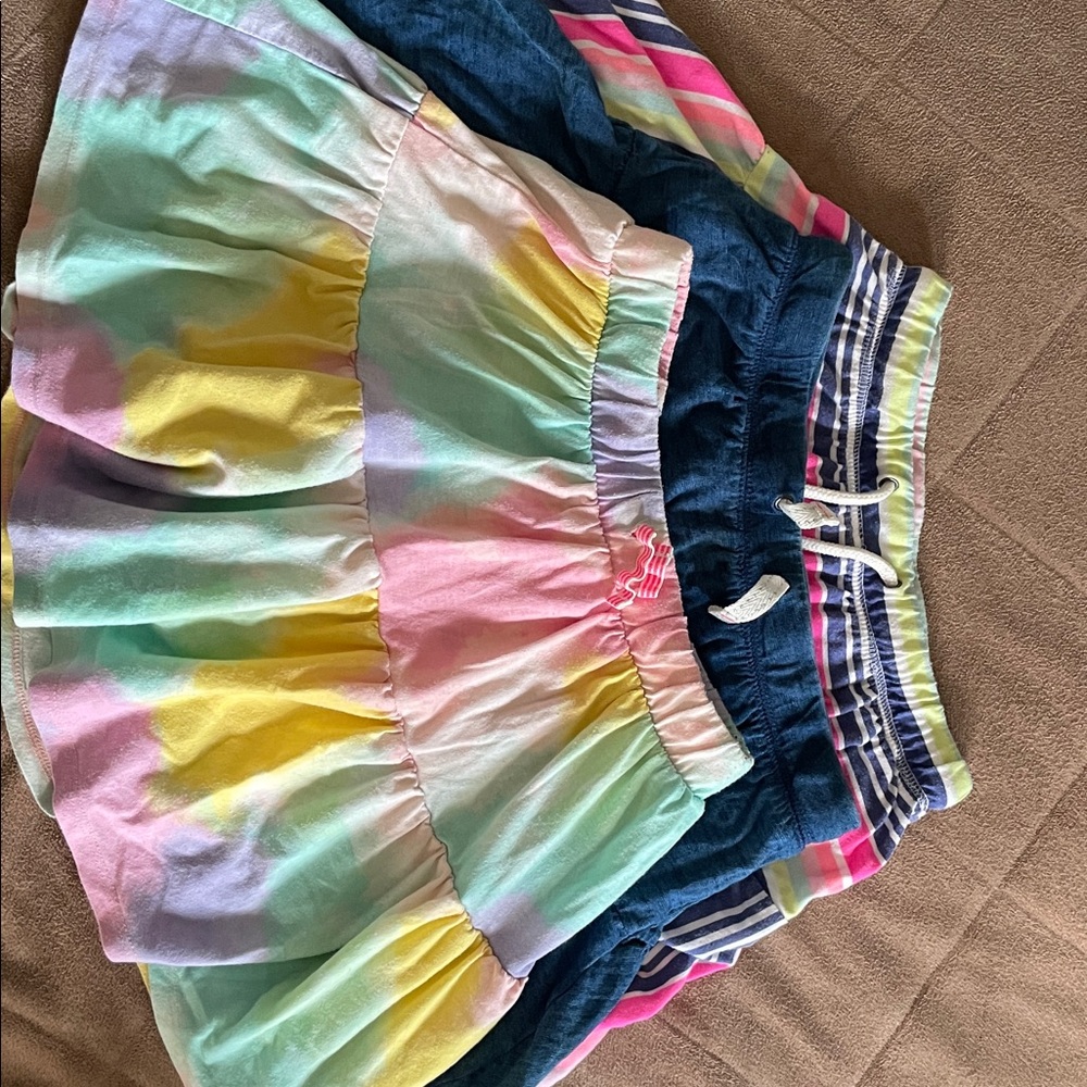 Lot of five Cat & Jack pull on skorts size L(10/12)